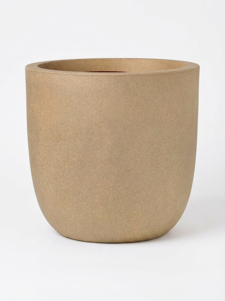 Кашпа Planter Ball Smooth, Бежова