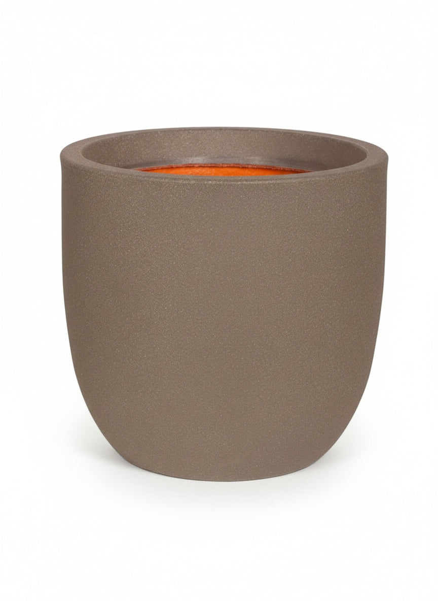 Кашпа Planter Ball Smooth, Тъмно таупе