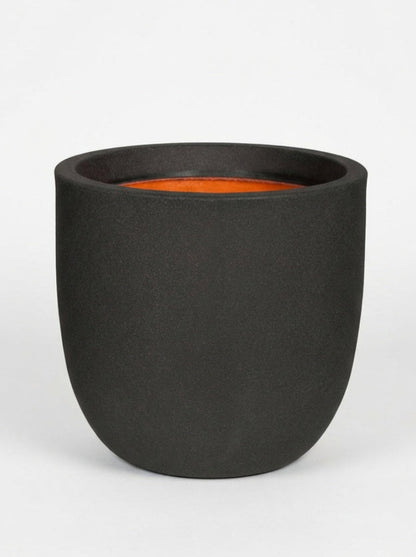Кашпа Planter Ball Smooth, Черна