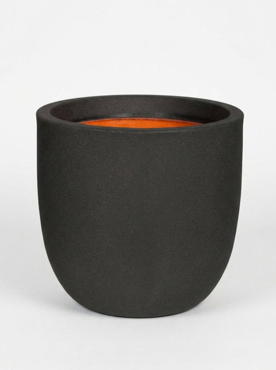 Кашпа Planter Ball Smooth, Черна
